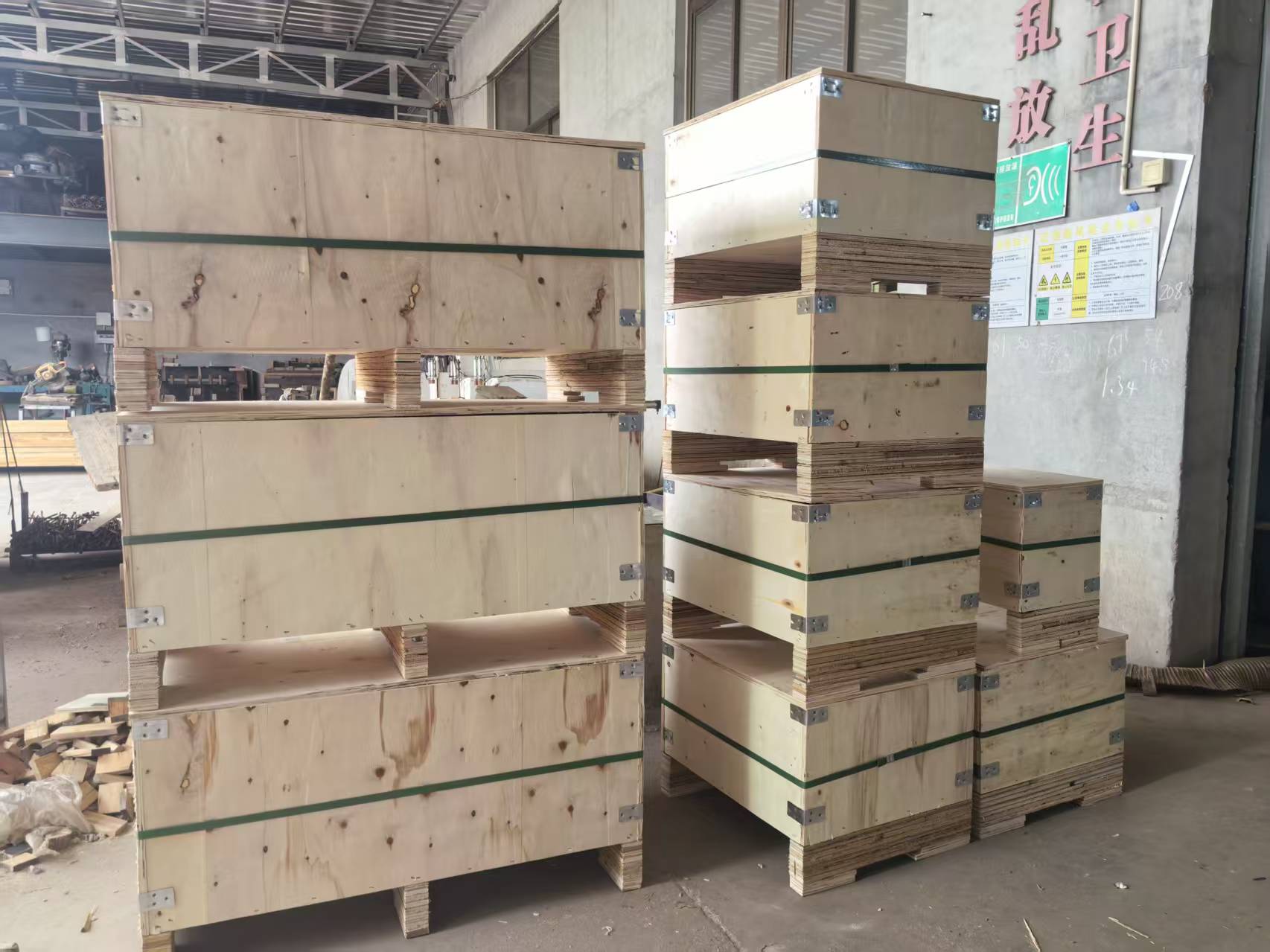 九江市实木包装箱出口木托盘 - 方案